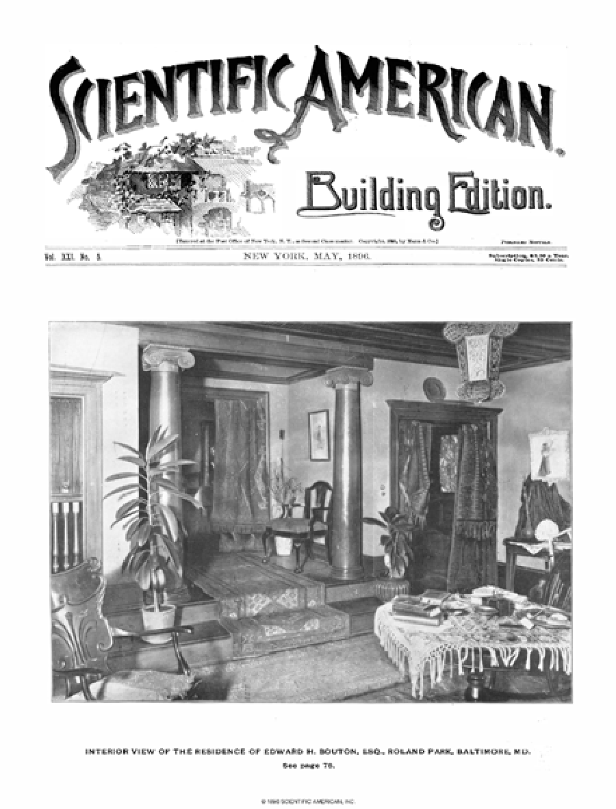 Scientific american builder editions volume 21 issue 5build