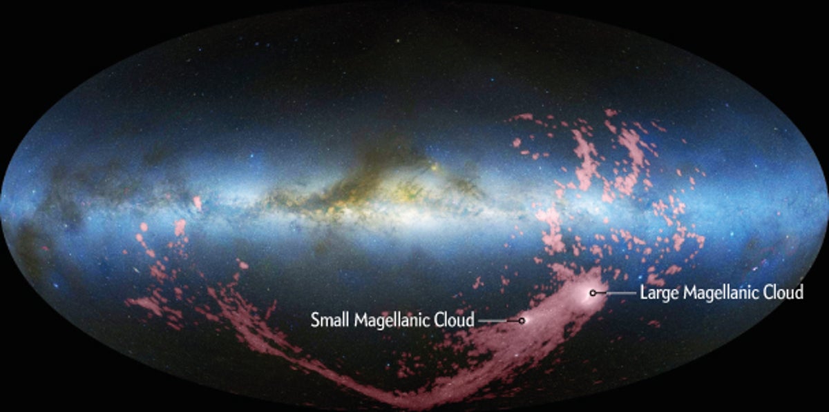 Milky Way galaxy is missing a massive amount of dark matter •