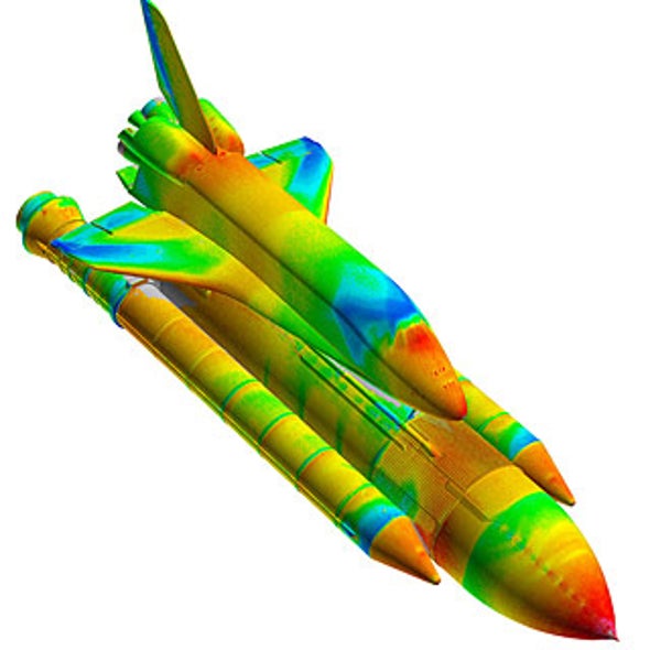 Planes under Pressure: Glowing Paint Reveals Flight Physics
