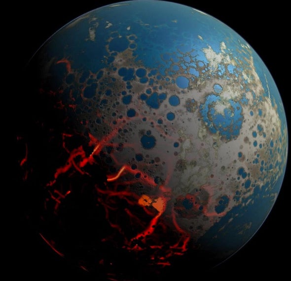 Early Earth's Atmosphere Was Surprisingly Thin