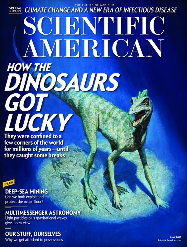 Scientific American Magazine Vol 318 Issue 5