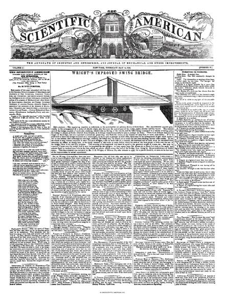 Scientific American Magazine Vol 1 Issue 35
