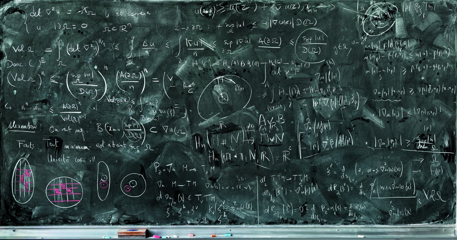 The mathematical chalkboard society