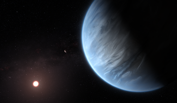 Astronomers Find Water On An Exoplanet Twice The Size Of