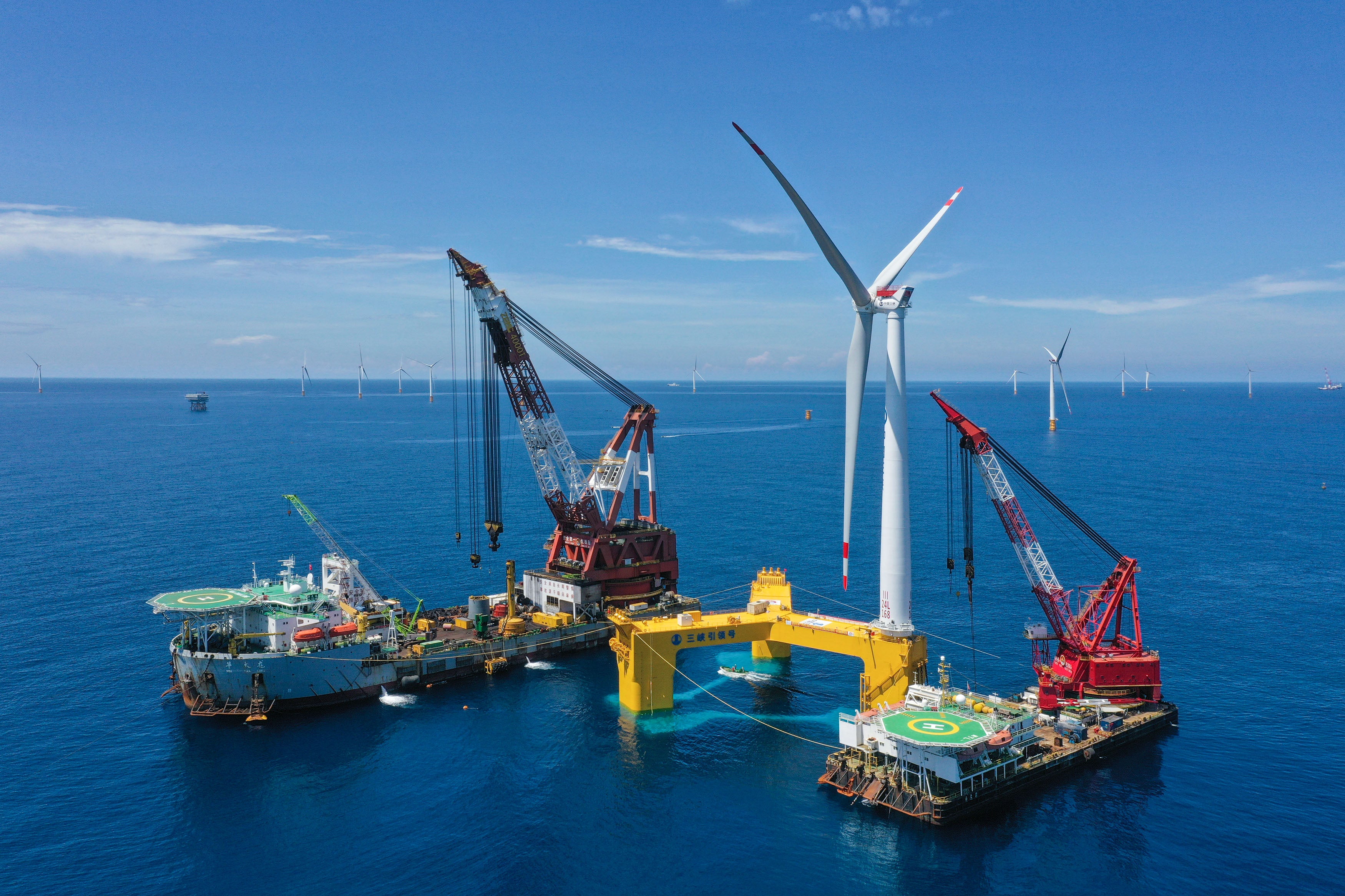 wind farms in ocean