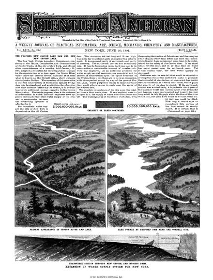 Scientific American Magazine Vol 64 Issue 25