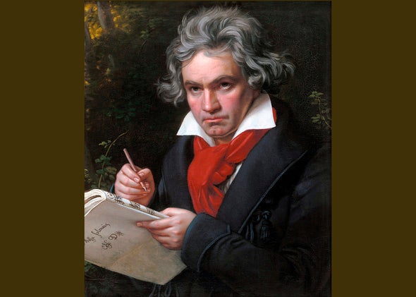 Beethoven's Cause of Death Revealed from Locks of Hair