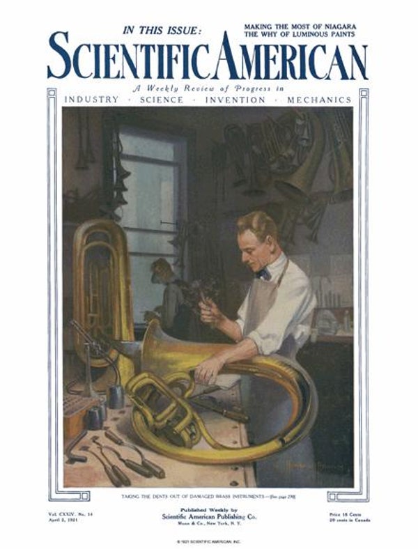 Scientific American Magazine Vol 124 Issue 14