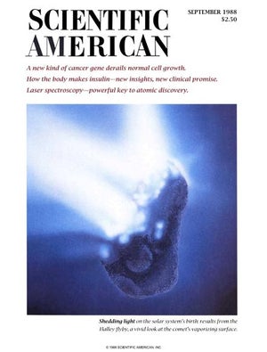Scientific American Magazine Vol 259 Issue 3