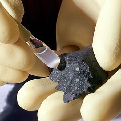 Were Meteorites the Origin of Life on Earth?