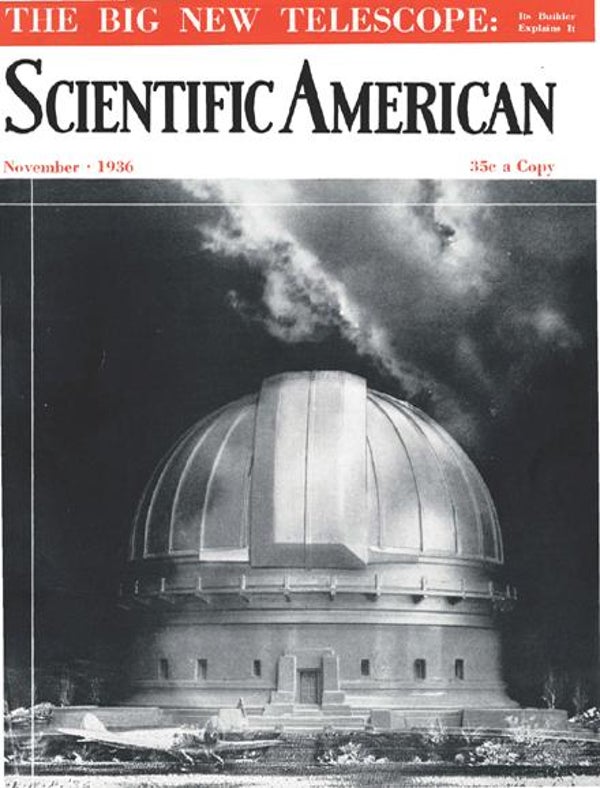 Scientific American Magazine Vol 155 Issue 5