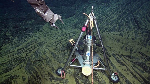 Massive Underwater Volcano Erupts