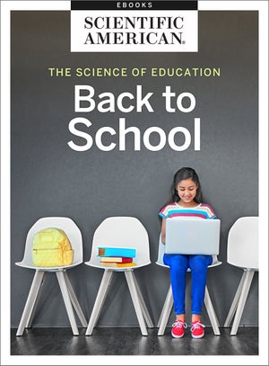 The Science of Education: Back to School