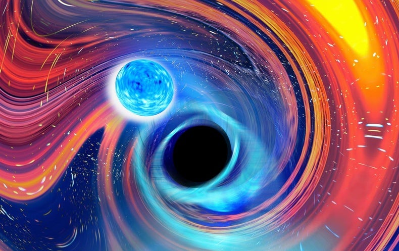 Black Holes Swallow Neutron Stars in a Single Bite, New Results Suggest -  Scientific American