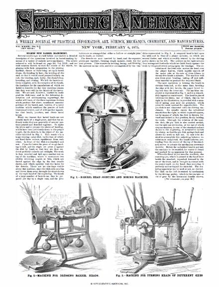 Scientific American Magazine Vol 32 Issue 6