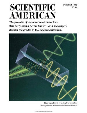 Scientific American Magazine Vol 267 Issue 4