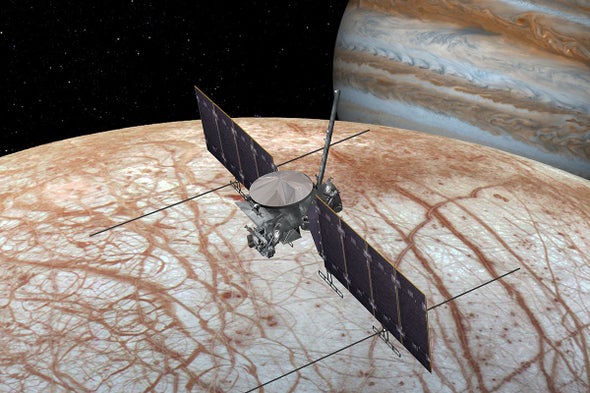NASA Has Committed to a Rocket for the Europa Mission--and It Won't Be Ready on Time