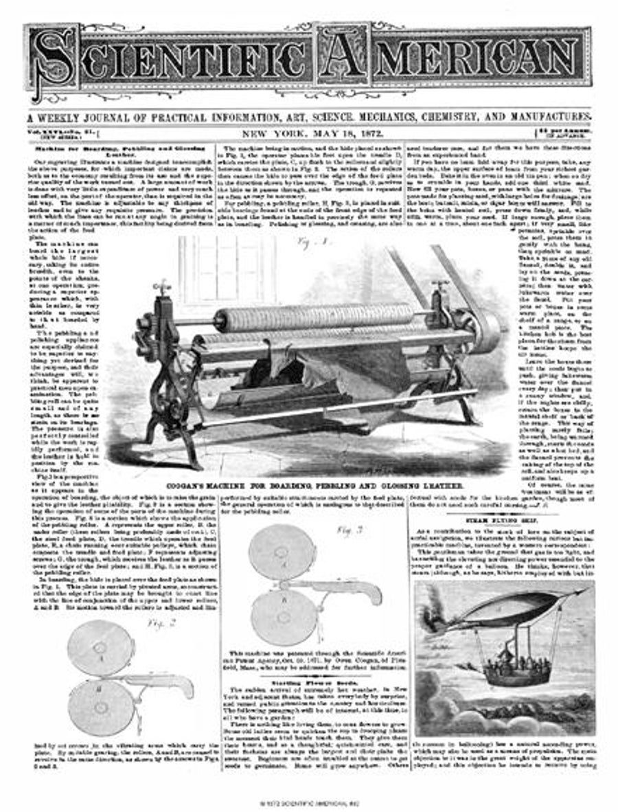 Issue Archive 1872 Scientific American