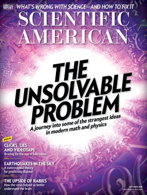 Scientific American Magazine Vol 319 Issue 4