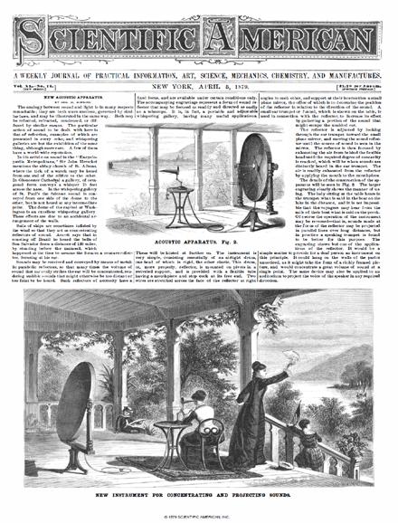 Scientific American Magazine Vol 40 Issue 14