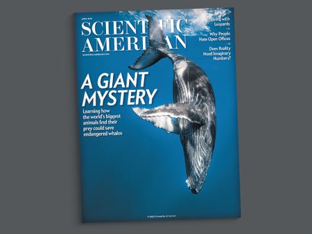 Cover of 大众科学's April issue.