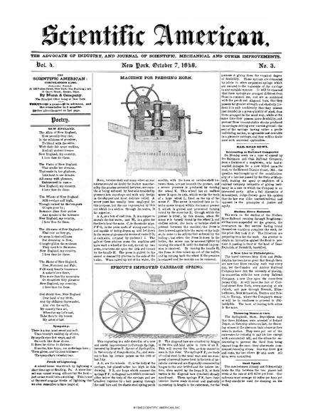 Scientific American Magazine Vol 4 Issue 3