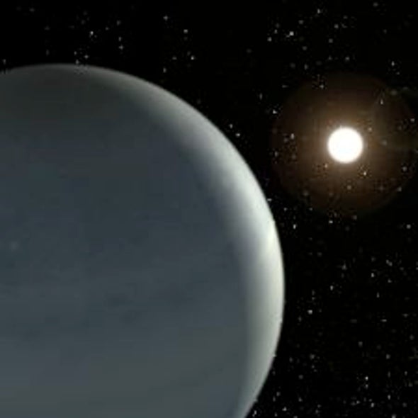 A Warm Jupiter: A Newfound Exoplanet Bears a Resemblance to the Solar System's Own Worlds