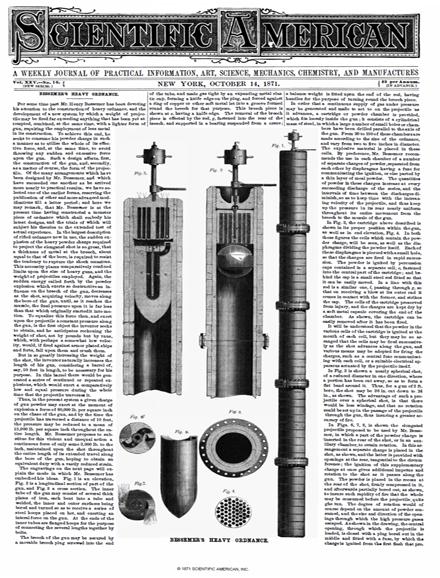 Scientific American Magazine Vol 25 Issue 16