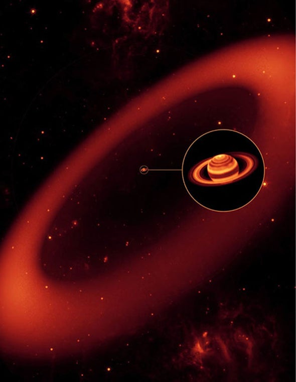 Saturn's Newest Ring Is Mind-Bogglingly Big