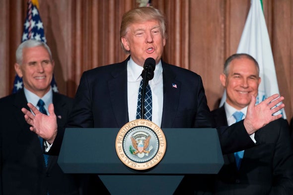 Trump's Team Is Split over the Paris Agreement