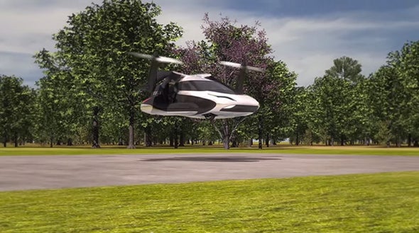 Future Flying Car Solves Parallel Parking Problem