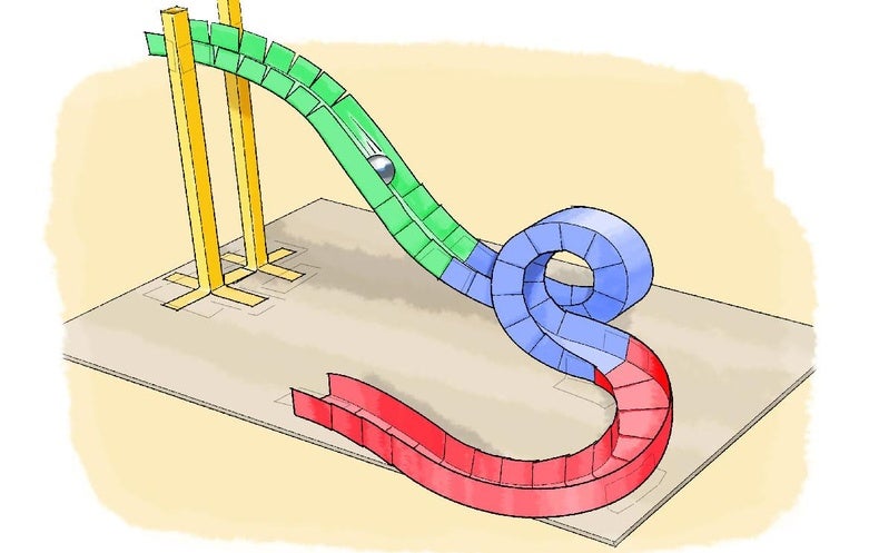 Paper Roller Coaster Designs - Printable Templates Free