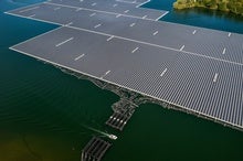 Floating Panels Buoy Predictions of Global Solar Growth Spurt