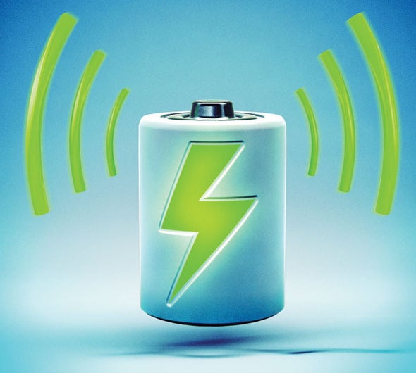 wireless gadget recharging with sound waves scientific american