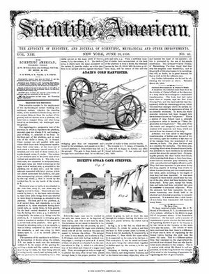 Scientific American Magazine Vol 13 Issue 42