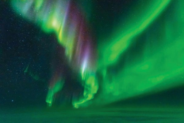 Image of the Southern Lights.