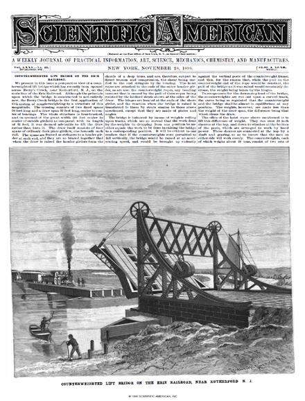 Scientific American Magazine Vol 75 Issue 22