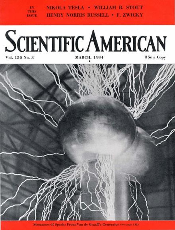 Scientific American Magazine Vol 150 Issue 3