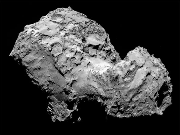 Duck-Shaped Comet Confounds Astronomers
