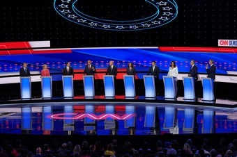 In Second Democratic Debate, Candidates Criticize Biden's Climate Plans