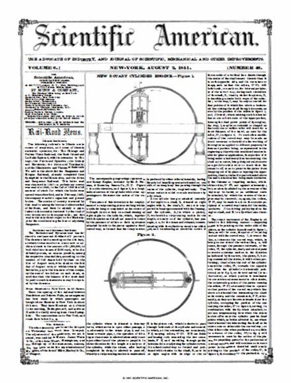 Scientific American Magazine Vol 6 Issue 46