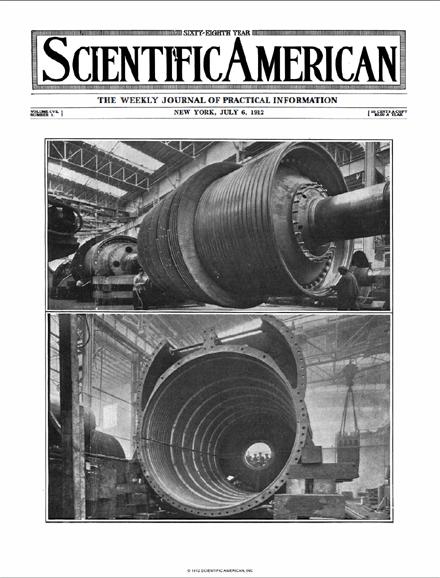 Scientific American Magazine Vol 107 Issue 1