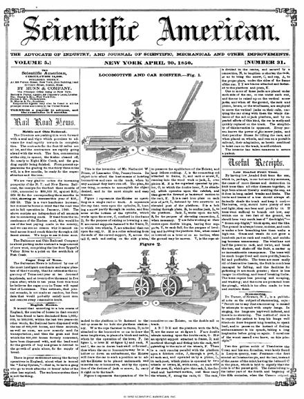 Scientific American Magazine Vol 5 Issue 31