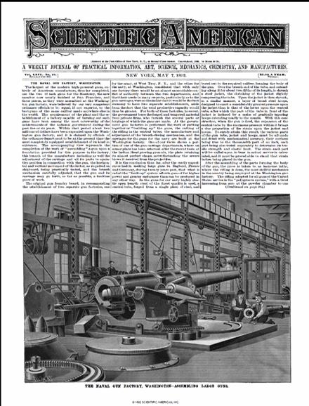 Scientific American Magazine Vol 66 Issue 19