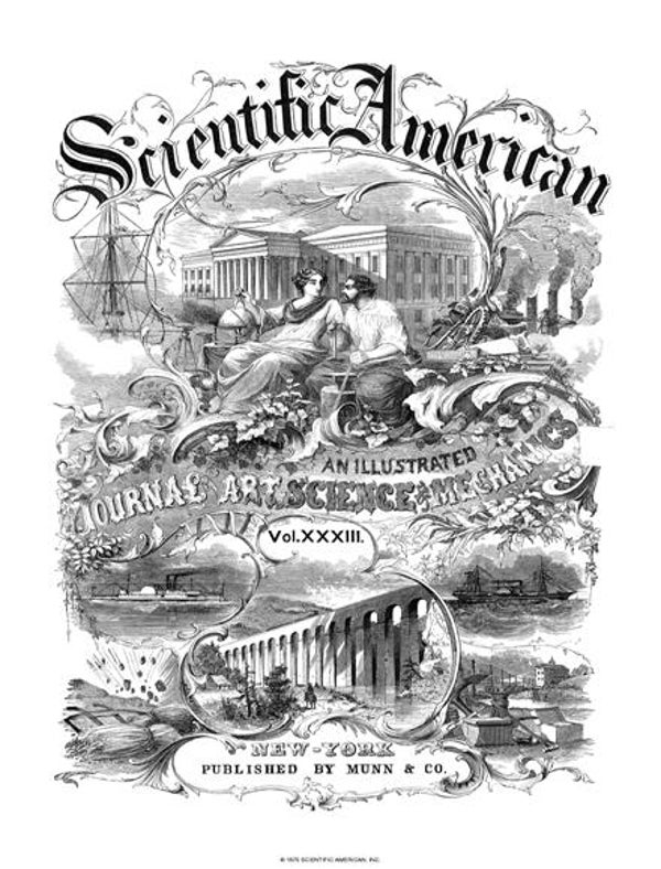 Scientific American Magazine Vol 33 Issue 1