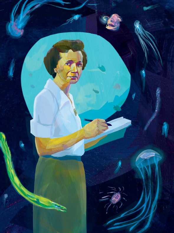 Rachel Carson's Explorations of the Sea, the Human Relationship with Elephants, and More