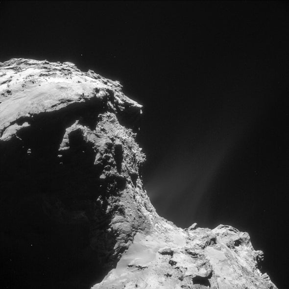 Watch The Action As Rosetta Crashes Into A Comet Scientific American 4220