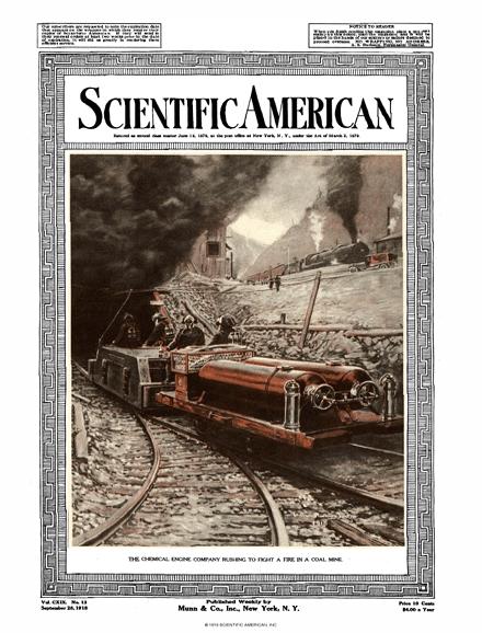 Scientific American Magazine Vol 119 Issue 13