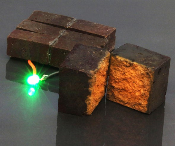 Bricks Can Be Turned into Batteries