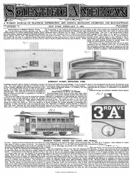 February 15, 1868 - Scientific American